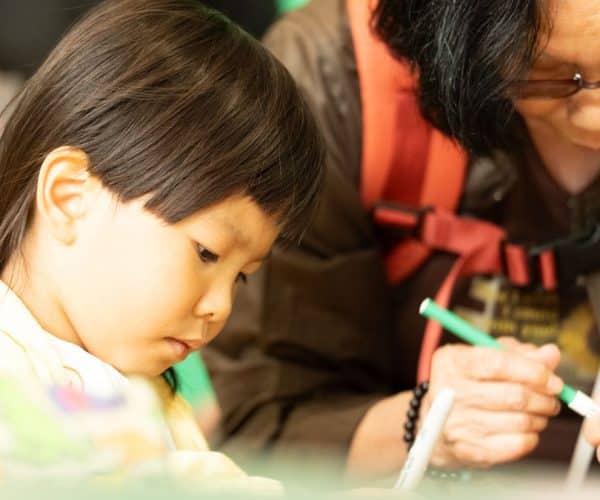 Child drawing