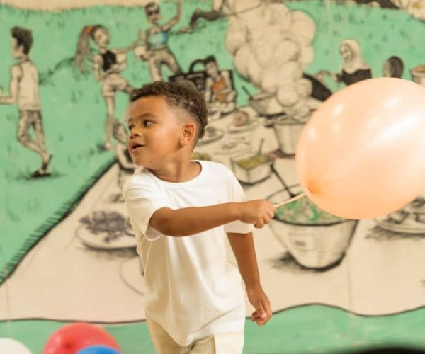 Child With Balloon